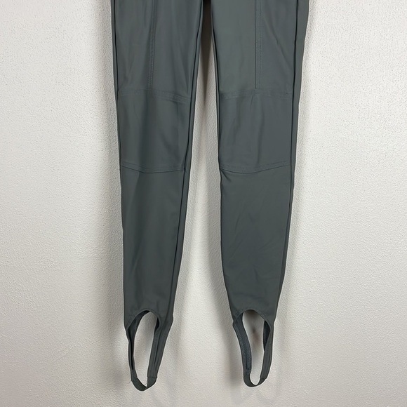 ZARA Topstitched Stirrup Leggings - Picture 4 of 7